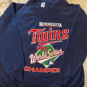 Vintage Minnesota Twins 1987 World Series Champions Crewneck